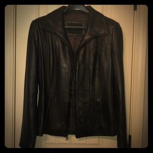 Women’s Genuine Leather Shell Jacket